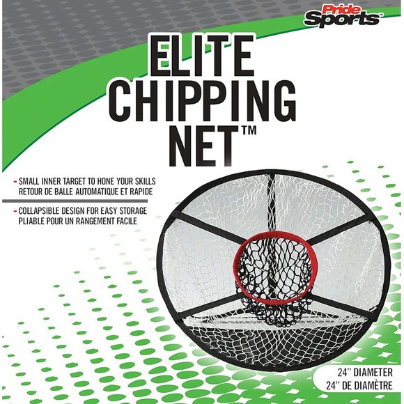 PrideSports Golf Elite Chipping Net Black and Red - Picture 1 of 5